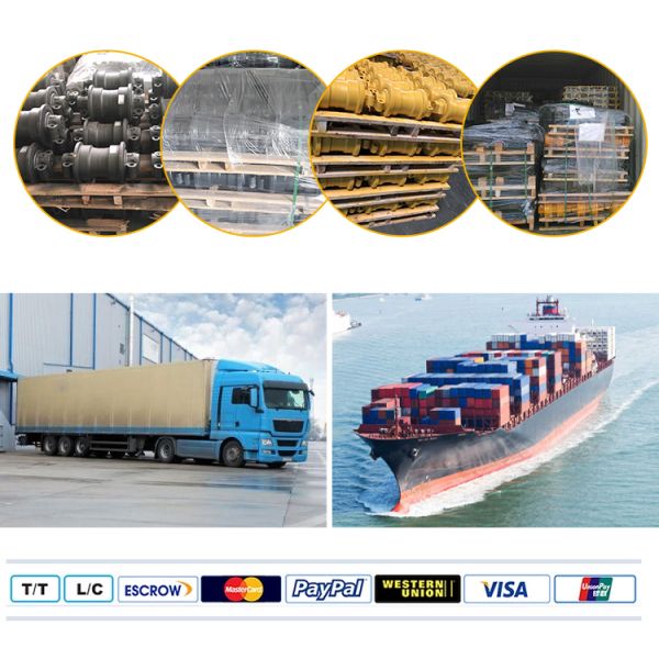 2000 Hours Excavator and Bulldozer Carrier Roller for E325BL E330 Up Roller Assy