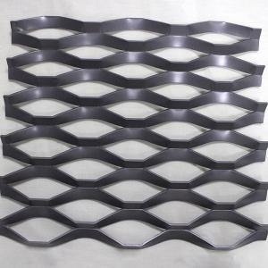Quality Hexagon Aluminum Expanded Metal Grill Grates Aluminium Curtain Walls Design for sale