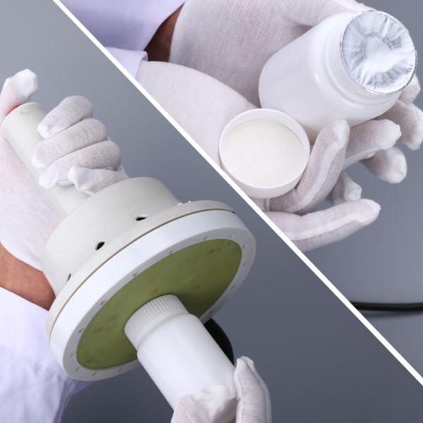 Hot Stamping HDPE Empty Plastic Bottle With Logo For Powder Solid Capsule Packaging