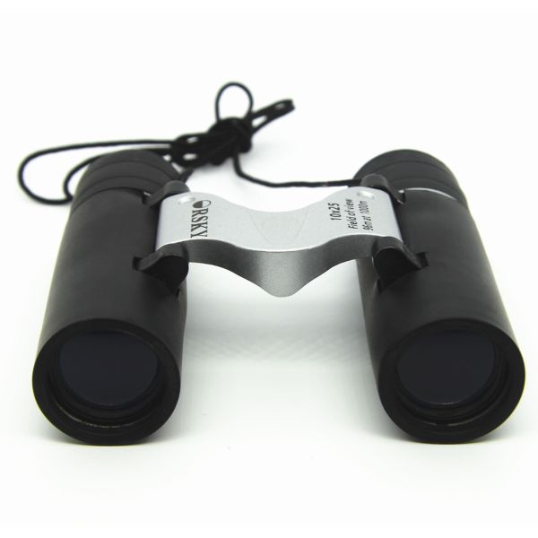 Clear and Bright Popular Variable Zoom Binoculars 10x25 8X25 for Kids Adults