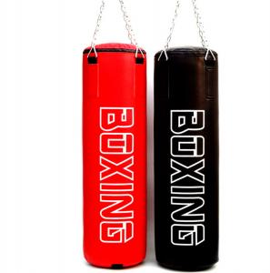 China Heavy Duty Hanging Punching Bags For Boxing Kickboxing And MMA Training Heavy Punching Sand Bags With Chains And Hook on sale