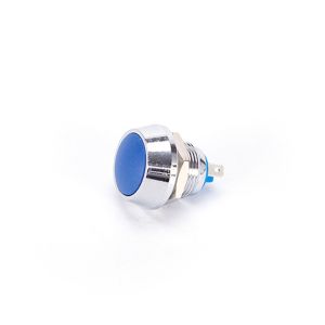 2Pin 12mm Momentary Push Button Switch , IP65 Flat Momentary Switch