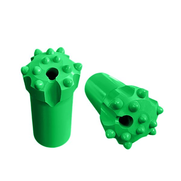 Threaded Tungsten Carbide Button Bits Rock Drilling T38 Diameter 64mm