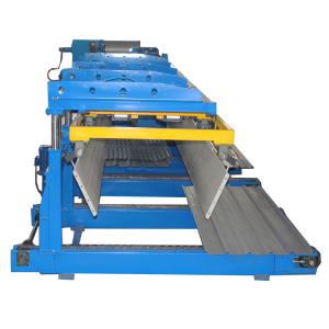 China Roof Panel Double Layer Sheet Metal Roll Forming Machine Full Auto on sale