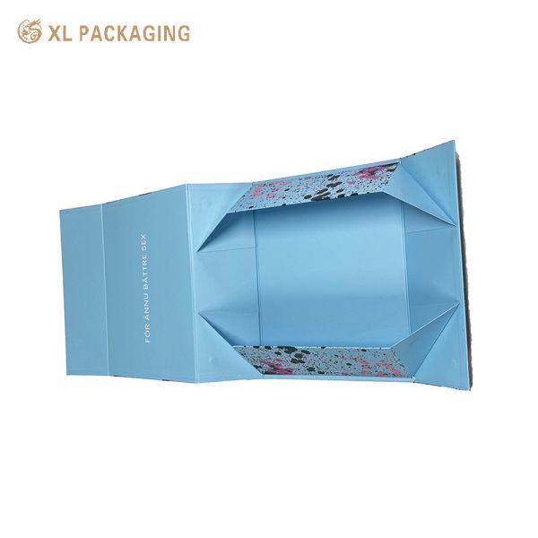 XL Packaging Custom Packaging Factory Luxury Rigid Cardboard Foldable Paper Boxes Magnetic Closure Shoe Packaging Box