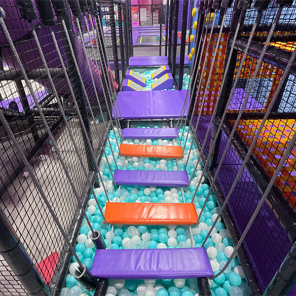 Junior Ninja Course Indoor Playground Equipment for Ages 5-12