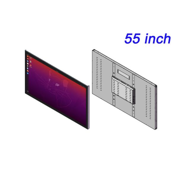 55-Inch Linux Embedded Screen for Public Displays, Transportation Terminals, Exhibition Halls, and Smart Infrastructure