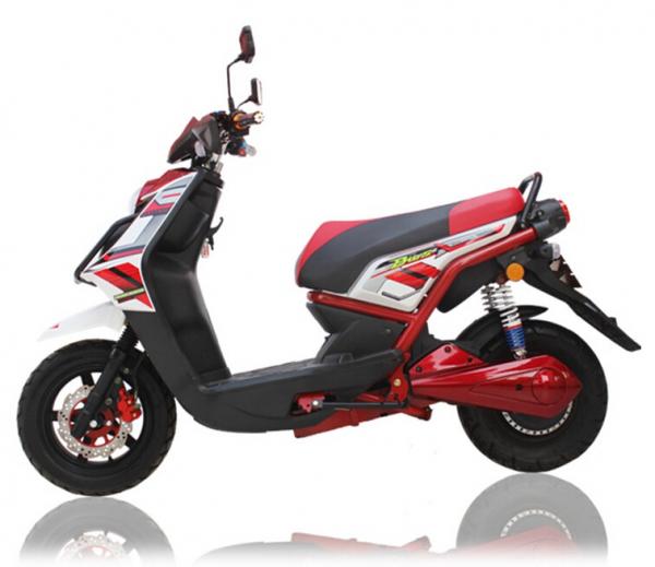 Buy 1500W Red Electrical Motorcycle 300Kgs Loading Electric Sports Motorcycle at wholesale prices