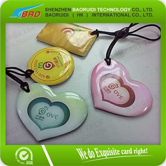 irregular shape epoxy cards
