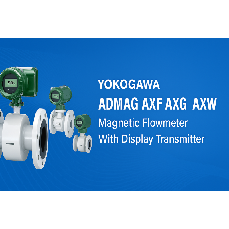 100% Original Yokogawa ADMAG AXF AXG AXW Magnetic Flowmeter With Display Transmitter