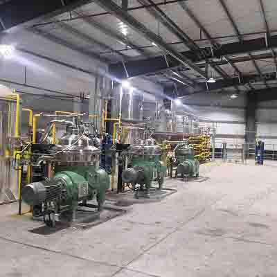 Sus304 Disc Oil Separator 5.5kw Solid Liquid Centrifugal Separator
