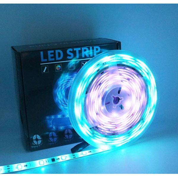 5050 Ws2812b Rgb Led Strip Lights 5v Digital Flexible Addressable Neon Pixel