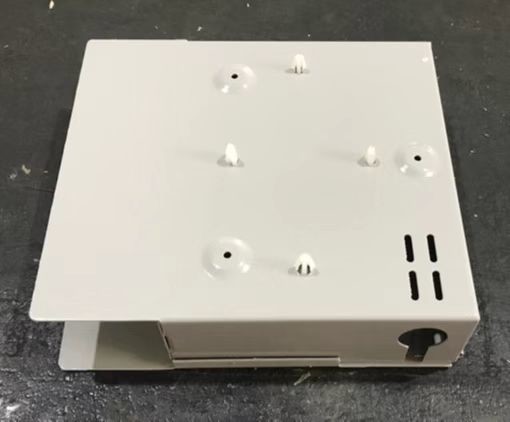 FTTH Mini Wall Mount Fiber Optic Terminal Box 8Port SC / LC / ST / FC