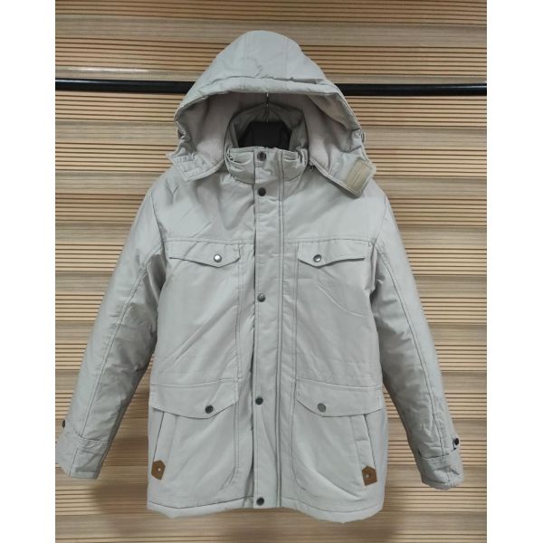MEN'S JACKET with detachable hoody，5colour，100% POLYESTER
