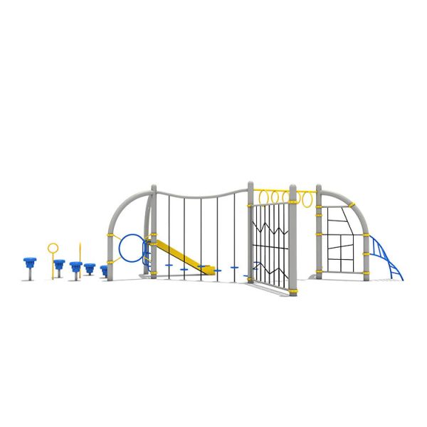 Custom Backyard Slide Playground Climbing Equipment For Home