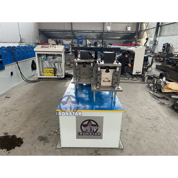 Angle and Omega channel 2 in 1 roll forming machine in US Corner bead roll forming machine Raw material:Galvanized steel