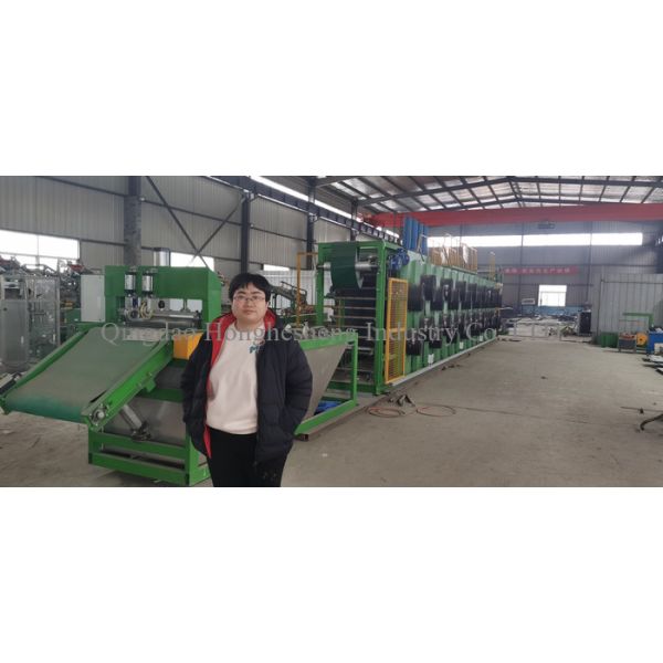 ISO9001 800mm Batch Off Unit Cooler Rubber Film Cooling Machine