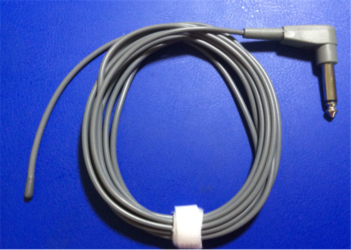 Esophageal / Rectal Medical Temperature Probe Child Suitable Grey Color