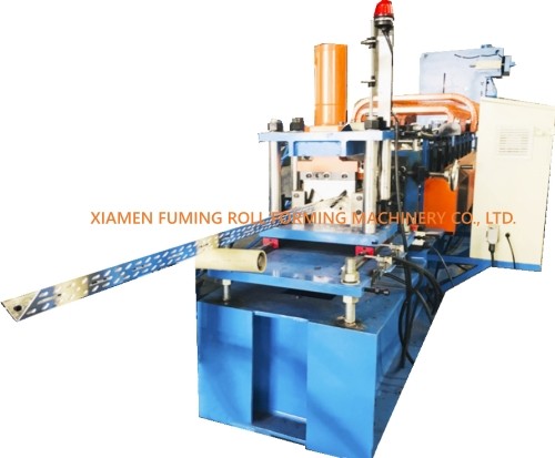 Racking Slotted Angle Roll Forming Machine 18.5KW Customized
