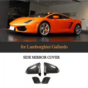 China Real Carbon Fiber Side Mirror Cover for Lamborghini Gallardo 2008-2014 on sale