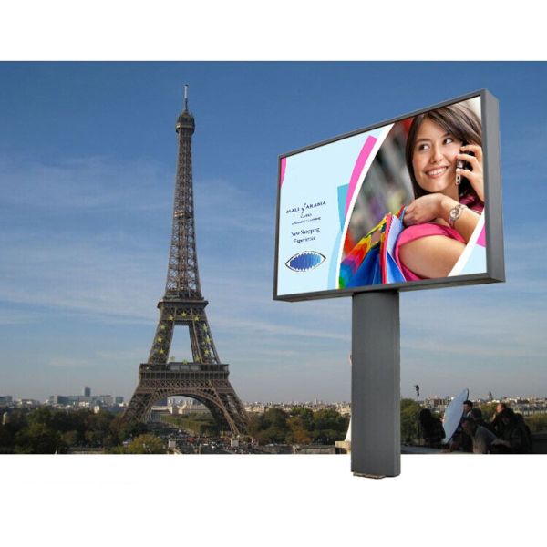 City backlit billboard