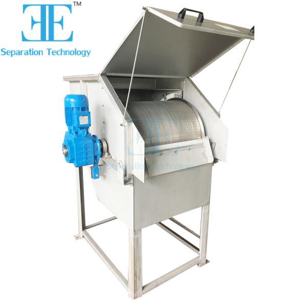 Remove TSS In Wastewater Rotating Drum Screen 610*1600 Drum Screen Water Treatment