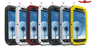 China Aluminum Dirtproof/Shockproof/Waterproof Case For Samsung Galaxy S3 Multi Color Qualify on sale