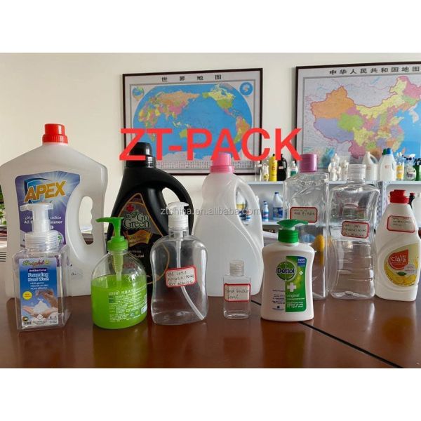 Dettol 4800bph Automatic Bottle Filling Machine Sus316 Lotion Bottle Filling Machine