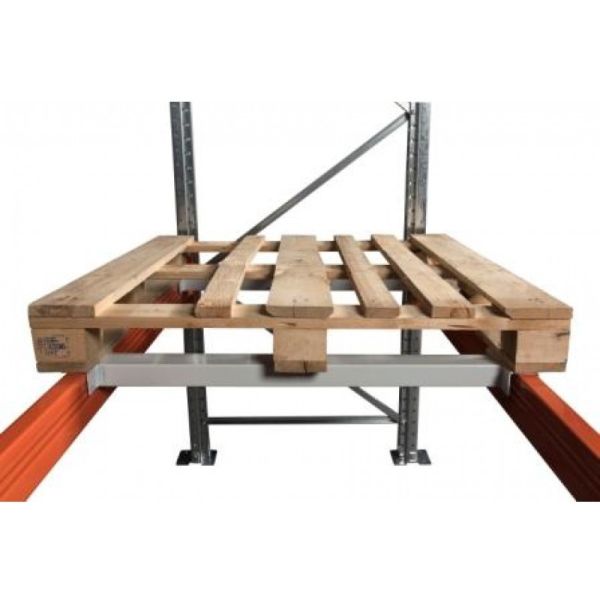 Heavy Duty Racking System Steel Pallet Crossbar For Industrial Reinforced Support