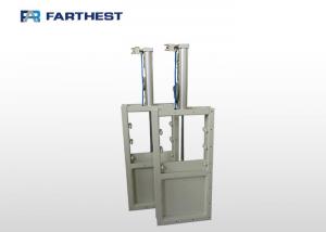 Quality Animal Feed Plant Stainless Steel Pneumatic Cylinder Slide Gate Equipment for sale