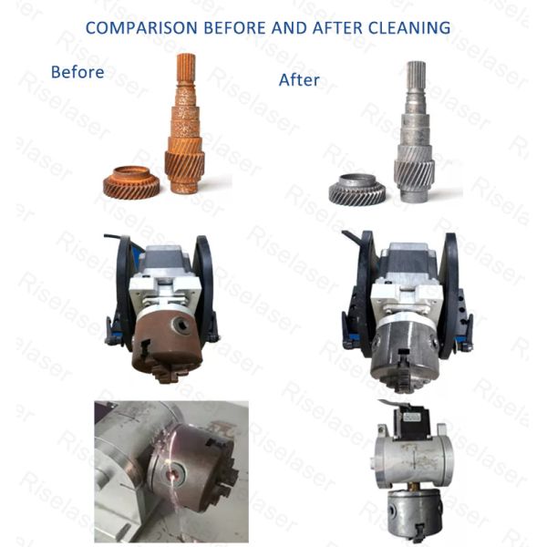 2000w Laser Rust And Paint Remover High Cleaning Speed Laser Rust Removal Machine