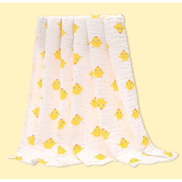Three Layer Custom Printed Gauze Fabric