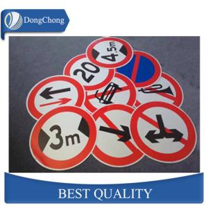 China DC Material 5052 Aluminum Circle Sheet Blank for Traffic Signs on sale