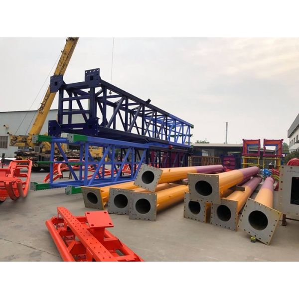 36P Drop Tower Amusement Ride With Rotating Flying Chair And Jumping Off Machine