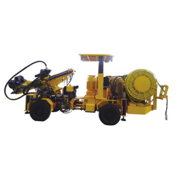 100m Depth Trackless Mining Equipment , 360 Degree Drilling Machine KQTG-165