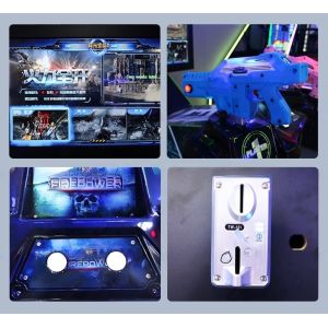 Classic Exciting Alien Arcade Game Shooter Machine Double Players