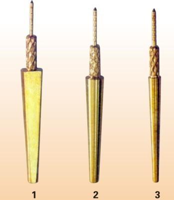 Buy Super Dental Lab Brass Dowel Pins With Spike , Dental Materials at wholesale prices