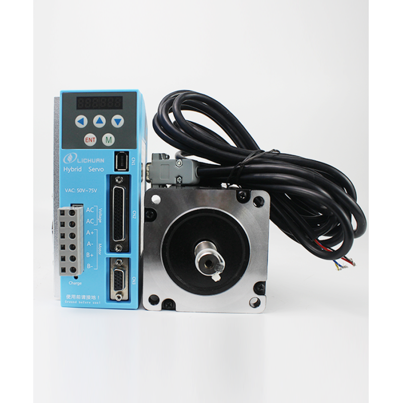 LICHUAN 4.5 N.m Nema 34 Closed Loop Stepper Motor Driver 2 Phase Closed Loop Stepper Motor with Driver LC86H280+LCDA808F