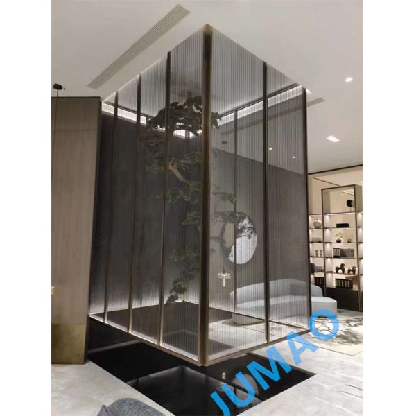 Shiny Interior Decorative Brass Wire Mesh 1m-6m Standard Length