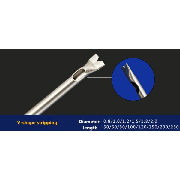 SS316 Cannula Liposuction Needle Microcannula For Fat Transfer