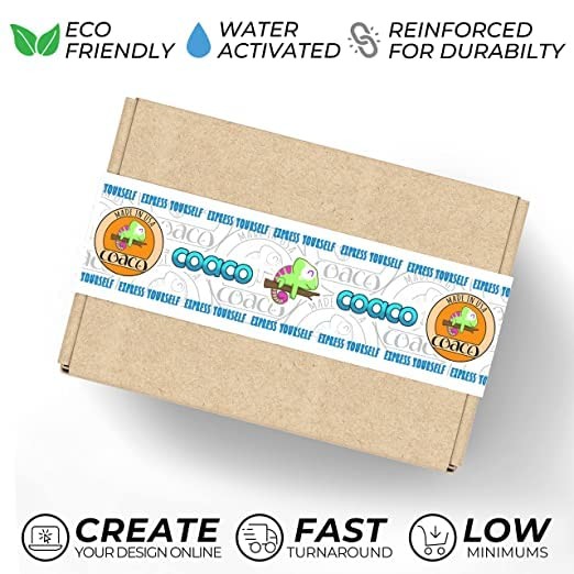 Personalized Design Packaging Tape, Your Custom Design, For Small Business Shipping, Labeling, Packaging, Reinforced