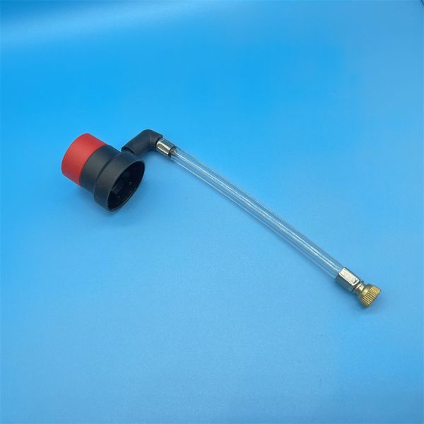 Rugged Off-Road Tire Inflator Valve Actuator for 4x4 Enthusiasts and Recovery Situations with Bleed-Off Valve