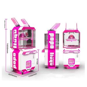 Clamp Vending Arcade Prize Machine 1 Player Mini Claw Crane Machine