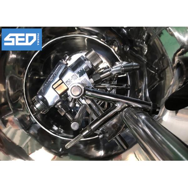 Integrated Automatic Tablet Coating Machine High Performance With 5 Spray Guns