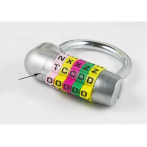 5 Digital English letter Password locks DIY English alphabet Combination lock