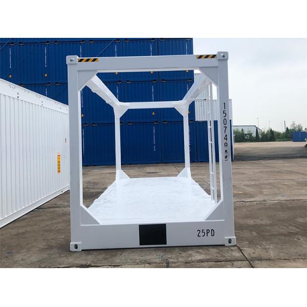 Steel or Plywood Floor 27ft DNV 2.7-1 Standard Heavy Duty Offshore Container Lifting Frame Skid Baskets
