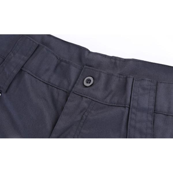 Polyester Cotton Cool Security Uniform Shirts Short Sleeve With Plain Dyed Technic