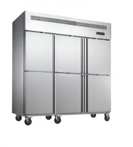 Quality Energy Efficiency Silver Commercial Upright Freezer -18 Degree for sale