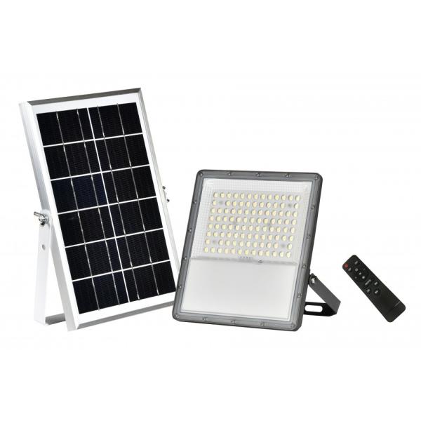 2000 Lumens 100w LED Flood Light 3000K / 4000K / 6500K Solar Powered Flood Light