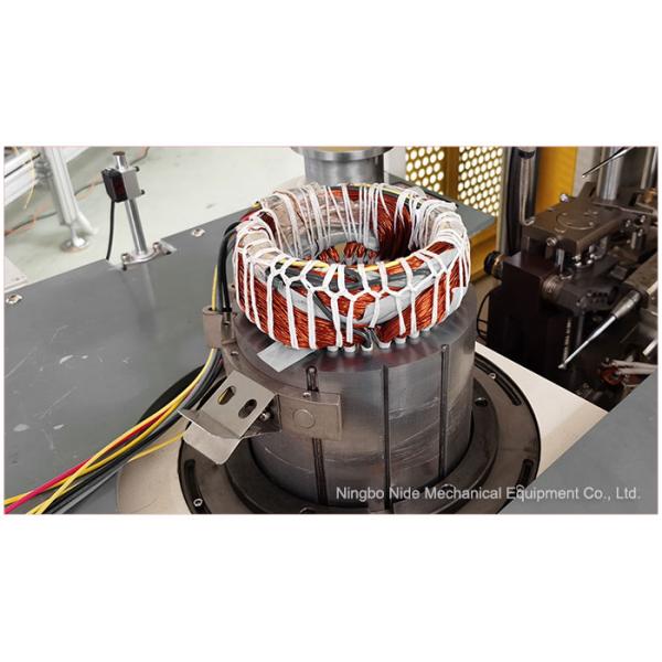 Automatic Double Ends Low Noise EV Motor Stator Wire Lacing Machine
